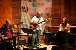 with Billy Klock on drums and Wim Auer on fretless bass