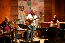 with Billy Klock on drums and Wim Auer on fretless bass